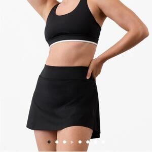 Athleta Ace Advantage 13.5" High Rise Skort - Black - Size Small - NWT